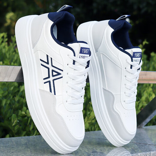 AJKI2025 Sommer White Shoes Herren Frühlings- und Sommer-neue Brettschuhe Männer vielseitige Männer Sportlosen Schuhe Wasserresistent und tragen resistent 9901 Meter Grün 44