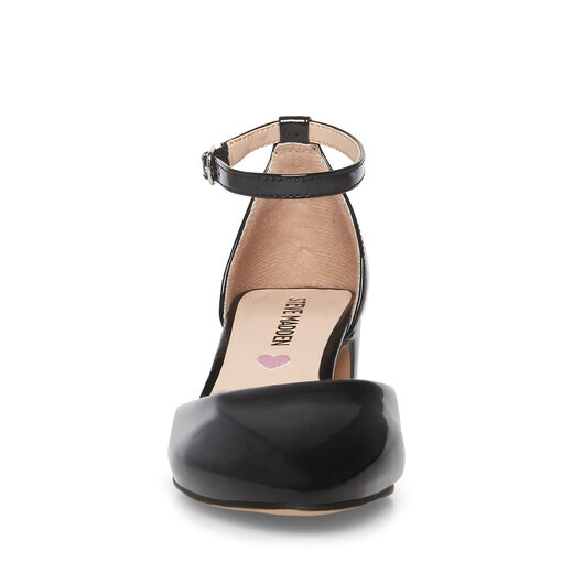 Steve Madden Girls' Shoes Beautiful High Heels Black (Patent) 2 Little Kid