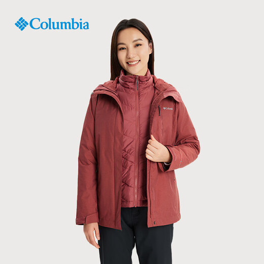 Columbia Columbia Choque de choques de amortiguación Autumn y Winter Silver Point extraíble Barco interno Tres en uno chaqueta impermeable de energía térmica WR0635 679 L