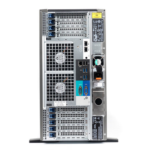 Dell (DELL) T640 tower server deep learning AI artificial intelligence GPU simulation computing acceleration desktop computer host 1*Silver 4214R 12 core 2.4G 16G memory/1TB enterprise level/three-year joint warranty