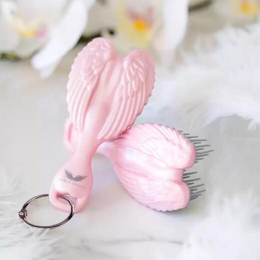
Tangle Angel British Angel Princess Comb Mini Comb Comb Portable Comb Holiday Gift for Girlfriend Bangs Pink