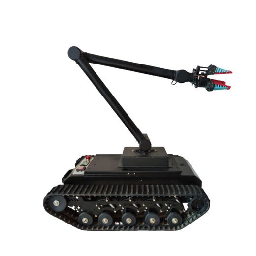 Lingle ROS picking and grabbing robot open source platform crawler chassis explosive disposal robotic arm vision SLAM navigation customized chassis