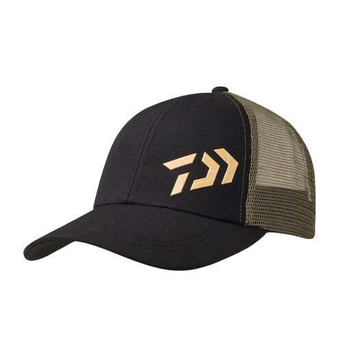 
DAIWA 25 Spring and Summer DC-6624 Breathable Baseball Cap Outdoor Sports Fishing Cap Sun Hat Dark Blue x White Unicode