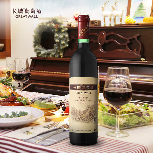长城 特酿3解百纳干红葡萄酒 750ml 单瓶装 