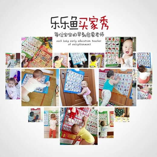Pinyin y matemáticas para niños Artefacto temprano Artefacto de primer grado Carta de aprendizaje Multiplicación Puntos Lectura de la pared de audio Pinyin +1-100