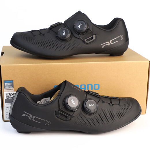 SHIMANO禧玛诺锁鞋女款RC3RC502碳底RC702公路车RC703专业骑行鞋官方旗舰 禧玛诺RC703W女款锁鞋 白色 37