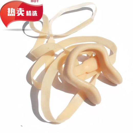 Kaooseen Runhuanian swimming nose clip synchronized swimming team uses nose anti-choking boxed silicone wire nose plug earplugs wire nose clip large size (minor noses are too large)