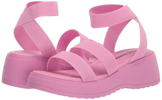 Steve Madden Girls Sammie, Pink Pink 3 Little Kid
