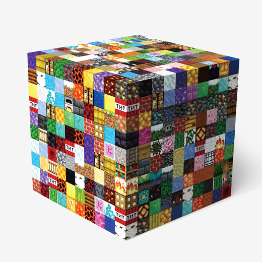 AIJP Minecraft Магнитный квадратный магнитный магнитный магнитный магнитный магнитный магнитный магнитный
