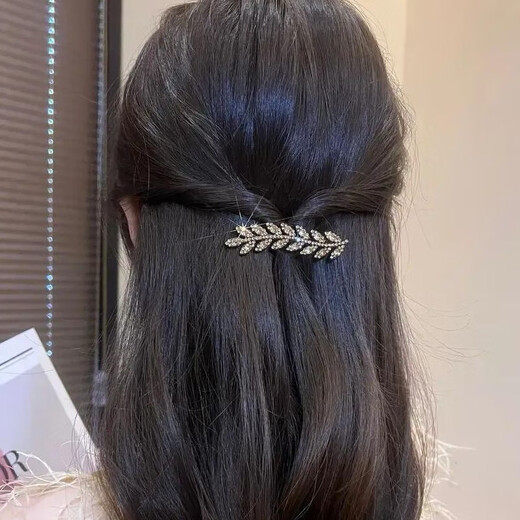 Capacitación de cabello para orejas de trigo Blips Clip Cabeza femenina Central de cabello roto