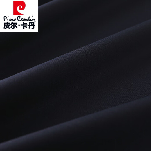 皮尔卡丹（pierre cardin）含桑蚕丝加大码男装纯色短袖POLO.衫特大号肥佬宽松莫代尔T恤衫 9902上青 7XL 64 (建议250-270斤)