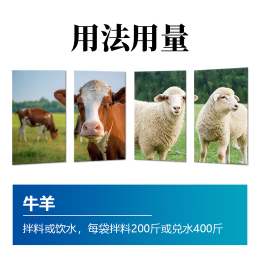 Excellent Veterinary Calcium Vitamin Premix to Promote Calcium Absorption Vitamin Supplement to Enlarge the Skeleton 100g*10 Bags