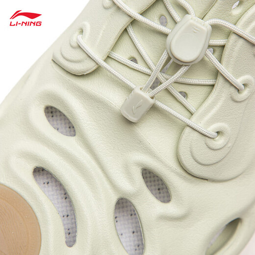 LI-NING李宁溯溪鞋CF溯浔涧户外男女鞋2025夏季新款减震回弹凉鞋AHCV019 AHCV019-6浅茶绿 42