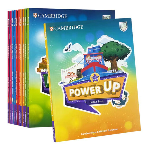 [Livraison au comptant] PROFICATION DE CONSEILS POWER UP 123456 Cambridge International Children's English Power Up Student Book Yle Cambridge's Examination's Elementary School English Textbook Point Edition 1 [manuel + livre d'exercice + Manuel d'activité]