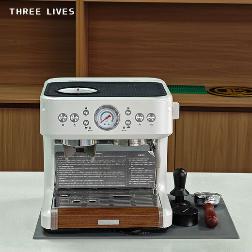 THREE LIVES柏翠PE3899咖啡机顶温杯垫保护套食品级硅胶防剐蹭隔热 咖啡机收纳垫50*40cm治愈灰 抗菌