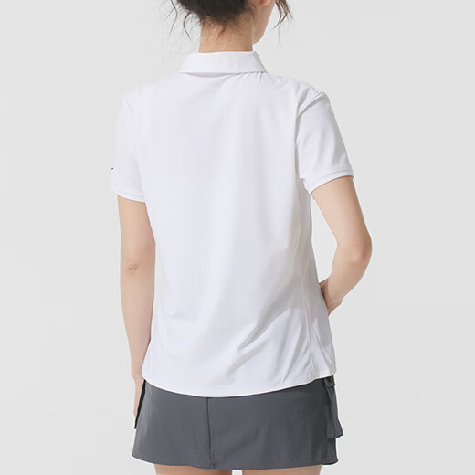 
Nike (NIKE) suit for women, summer sports POLO shirt embroidered lapel short-sleeved T-shirt, running and fitness training, large LOGO shorts, cuff label POLO shirt + large hook shorts, M/160