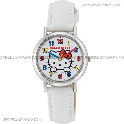 Citizen Q/Q Falcon Watch HK15-001 Frauenleichter und vielseitiger weißer wasserdichte Zeiger Uhr AA95-9854