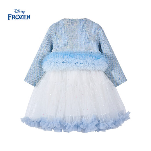 Disney Elsa Girls Skirt Set Spring Clothing 2026 New Princess Skirt Fashionable Dress Children's Suit Two-piece Set