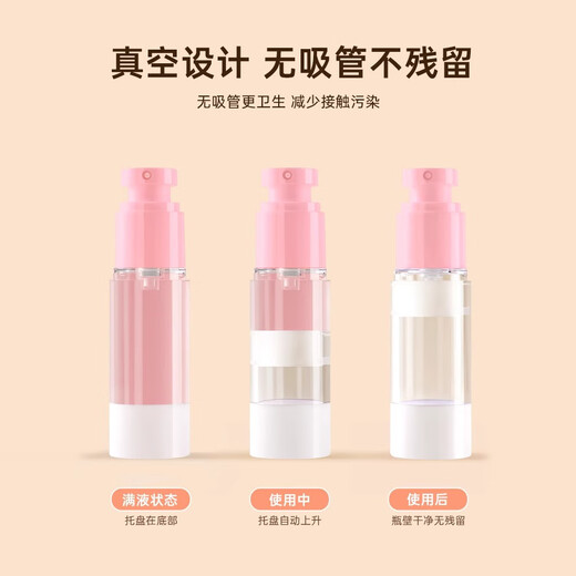 Badigao Vakuum in Flaschen Lotion Lotion Lotion Reisende Presse Make-up Hautpflegeprodukte Duschgel Probe kurzfristige Reiseversorgung