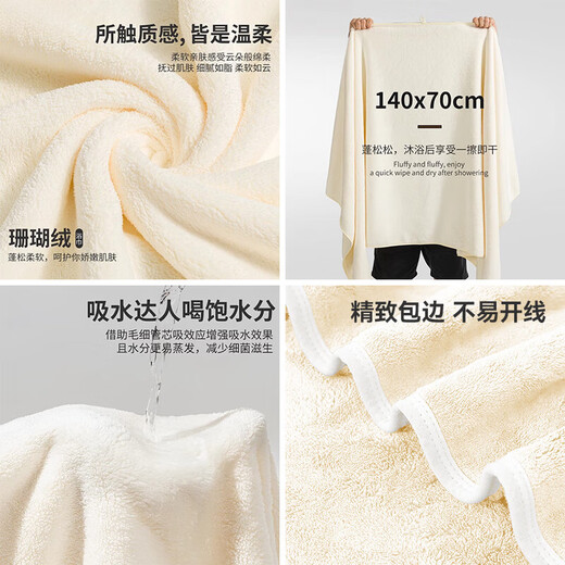 Baby bath towel for men 2025 new style adult household wrap that can be worn all over the body for adults and couples, one pair, quick drying, no lint, cloth label, Haoyue Gray, 90*160cm