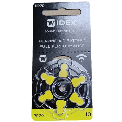 Original importierte WideEx Witing Hörgeräte Spezielle Batterie 3121013 675 Zink leerer Taste 1.45 V Witing 13-6 Kapseln (Gutes Modell überprüfen)