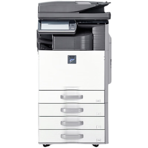夏普激光打印机a3高速大型754商用黑白多功能扫描一体复印机 MX-5658/565 A级带WiFi 56张/分 官方标配
