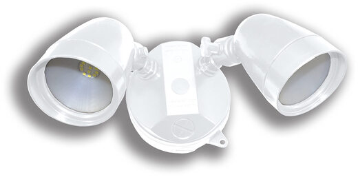 Sigma Electric 2000流明户外防水LED射灯 白色双头安装 需要变压器