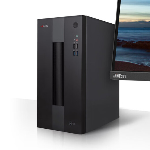 联想（Lenovo）飓风M400 商用办公台式机电脑主机 主机+23.8英寸显示器 标配：i3-12100/8G/512G固态/集显