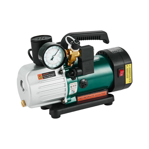 Jieyunmao vacuum pump rotary vane high vacuum vacuum packaging machine laboratory refrigerator air pump portable vacuum pump single two-stage rotary vane vacuum pump 2PCV-2MSV with