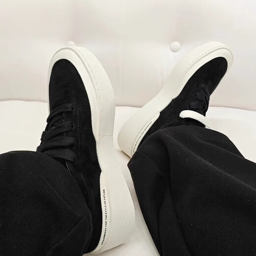 阿迪达斯 （adidas）LABCOURT舒适增高低帮板鞋滑板ID6227 JP6215(一脚蹬) 正品/ 37