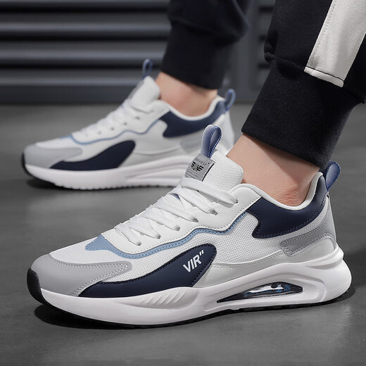 
Special price running shoes for men's shoes, soft sole shock absorption, comfortable daddy shoes casual and versatile summer breathable mesh sports shoes 9908 gray mesh 42