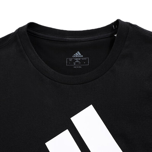 Adidas Frauensportanzug 25 Sommer Neuer lässige klassische klassische, atmungsaktive kurzärmelige T-Shirt Lose Fünfviertel Hosen Shorts Zweiteiler GL0722+JE1309 S