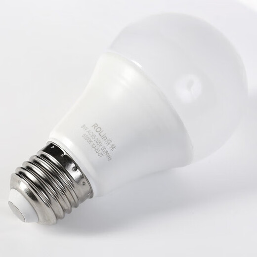 Lorraine (ROLin) LED light bulb energy-saving lamp E27 screw commercial light source bulb 9W white light