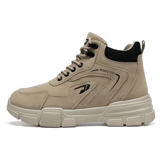 Western Camel (VANCAMEL) men's shoes 2025 spring waterproof wear-resistant work shoes for men's construction site fashion anti-slip trendy shoes thick sole boots 9193 black - Camel official brand official website flagship 39
