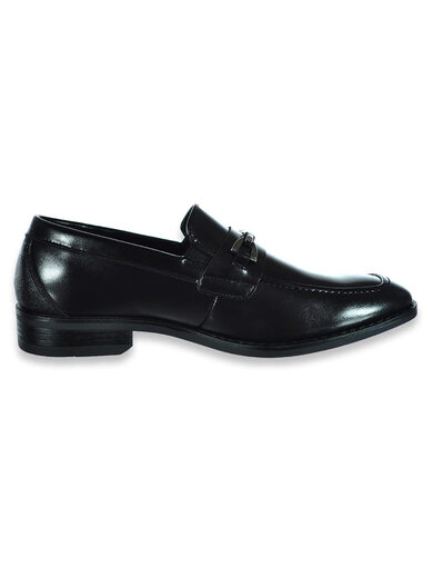 Stacy AdamsSTACY ADAMS Boys' Kaylor Slip-on Loafers, Black, 1 Older Black 1 Older