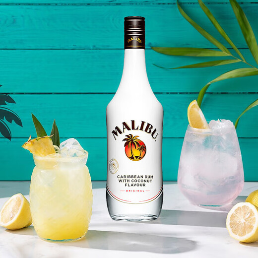 MALIBU 马利宝 洋酒 椰子味 朗姆酒 配制酒 1000ml
