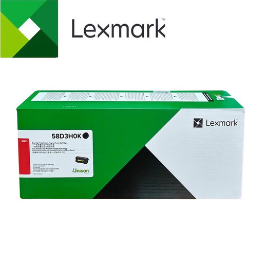 LEXMARK原装利盟58D3系列粉盒适用MX/MS725/MS821/MS823/MS826打印机墨盒 58D3U00 超高容粉盒(约5.5万页)