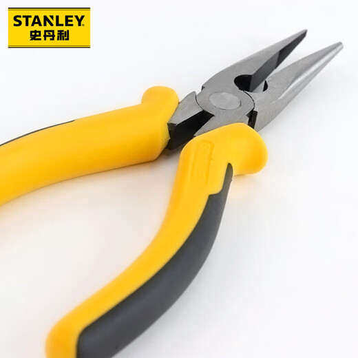 史丹利（STANLEY）DYNAGRIP尖嘴钳6” 家用手动工具防滑手柄尖头钳针嘴钳STHT84031