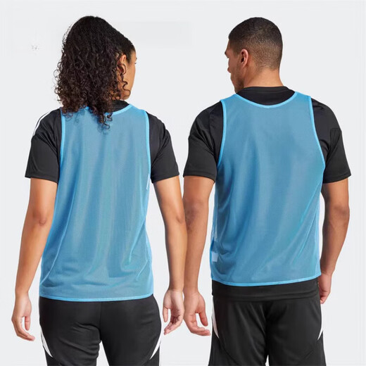 阿迪达斯 （adidas）2月ADIDAS阿迪达斯时尚情侣款足球分队运动圆领背心/JF3243 JF3244 XS