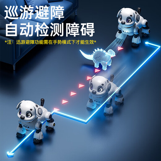 Ozjia Robot Dog Children's Toy 3-6 Years Old Boy New Year's Gift Remote Control Car Doraemon AI Intelligent Robot