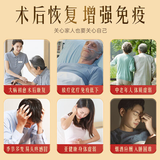 北京同仁堂破壁灵芝孢子粉 中老年人增强免疫力 中老年术后免疫力低探病送礼 1盒装