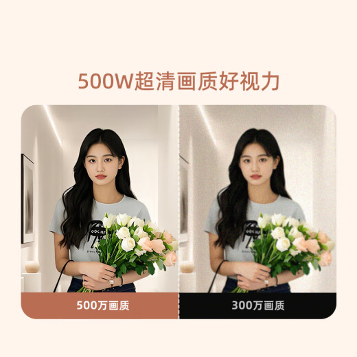 360可视门铃6 哨兵版500万像素超清画质家用监控智能门铃电子猫眼摄像头无线wifi手机远程预录制