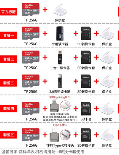 Tarjeta TF original SanDisk 256g interruptor de tarjeta de memoria para teléfono móvil tarjeta Micro sd de alta velocidad grabadora de conducción tarjeta de memoria QUNI-256 Paquete 2