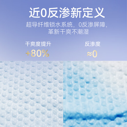 轻迹小羽宙超薄透气拉拉裤男女宝宝尿不湿全包臀婴儿学步裤 试用装拉拉裤XL码5片