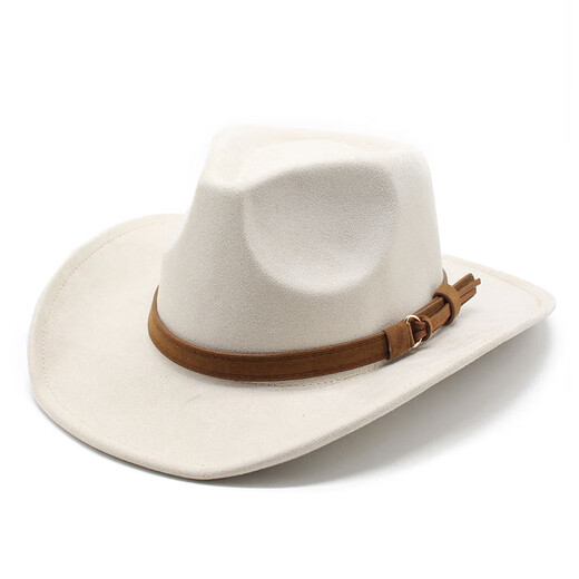 XINBUCKS Western Cowboy Hat Top Hat Men and Women European and American British Style Knight Hat Sun Visor Hat Jazz Hat Minority Name SN7965 Khaki (Unisex)