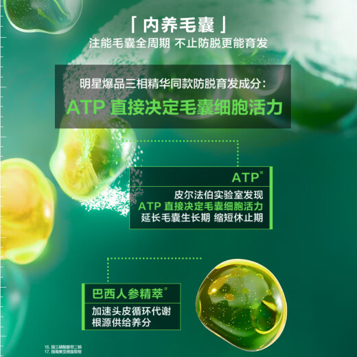 馥绿德雅（RENE FURTERER）小白珠洗发水600ml 防断发护发固发洗发露无硅油男士女士