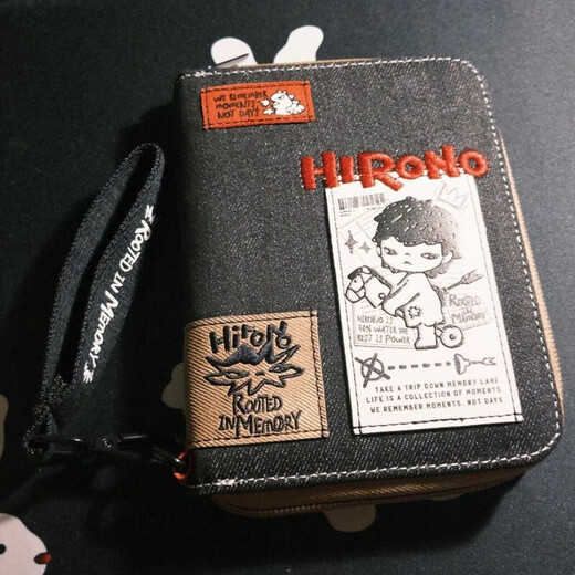 Ono passport bag The same type of peripheral passport ticket bag integrated certificate canvas zipper Ono passport bag 2 Ono passport bag