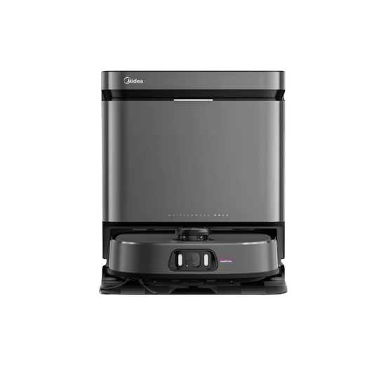 Midea sweeping robot, mopping robot, sweeping machine, sweeping, mopping, washing and drying all-in-one automatic cleaning, hot air drying, floor scrubber, vacuum cleaner, mopping machine, V15pro official machine, white V15Pro water tank model