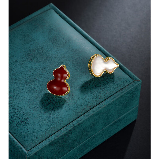 Tongrubi MeraCoco gourd collar anti-exposure artifact exquisite brooch buckle men's suit pin fixed clothing pin buckle red gourd