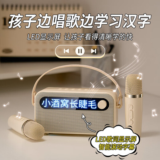 酷火话筒儿童玩具6-10岁女孩生日礼物女童玩具3-6岁小女孩小孩麦克风